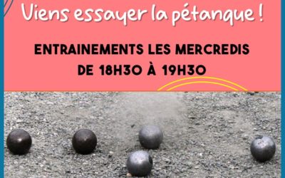 Entraînements ouverts à tous
